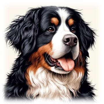 "Majestic Mountain Bernese - Happy Trail" - ASScoozie Design on FrostBuddy Universal Buddy | A Sweet Sip