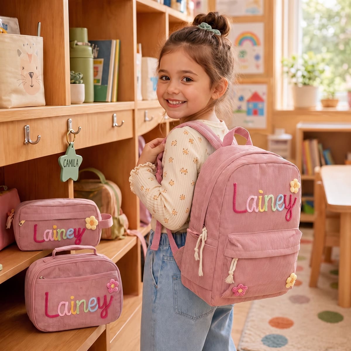 MamaRaya Personalized Kids School Set