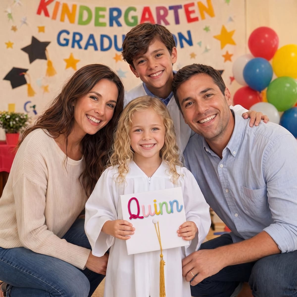 MamaRaya Personalized Kindergarten Grad Set
