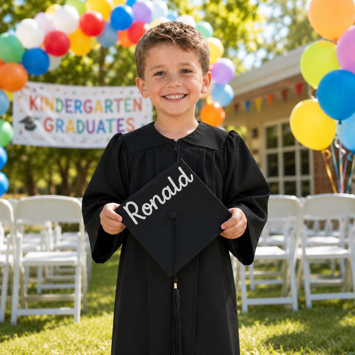 MamaRaya Personalized Kindergarten Grad Set