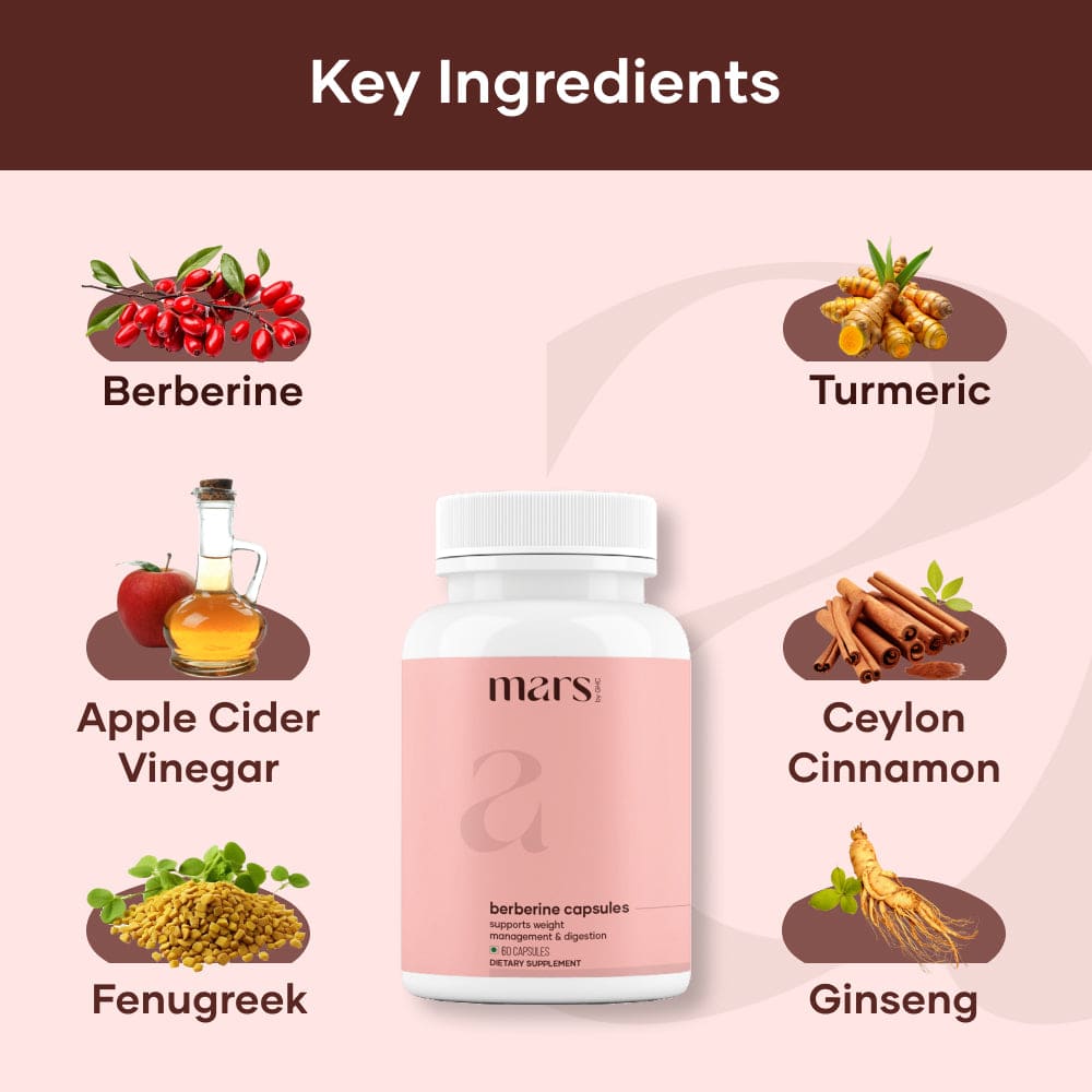 Mars NitroBurn GLP-1 Stack: Powered by Nitric Oxide & Himalayan Berberine