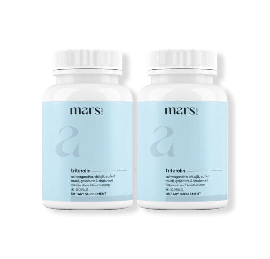 Mars Triterolin - Powered by Shilajit, Ashwagandha, Safed Musli, Gokshura