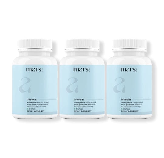 Mars Triterolin - Powered by Shilajit, Ashwagandha, Safed Musli, Gokshura