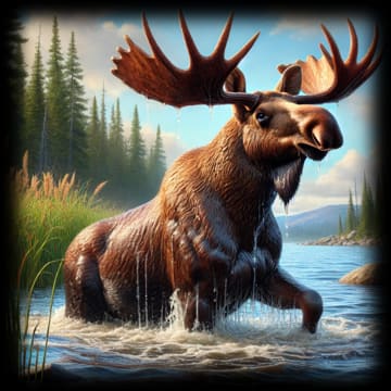 "Mighty Moose - Color" - ASScoozie Design on FrostBuddy Universal Buddy | A Sweet Sip