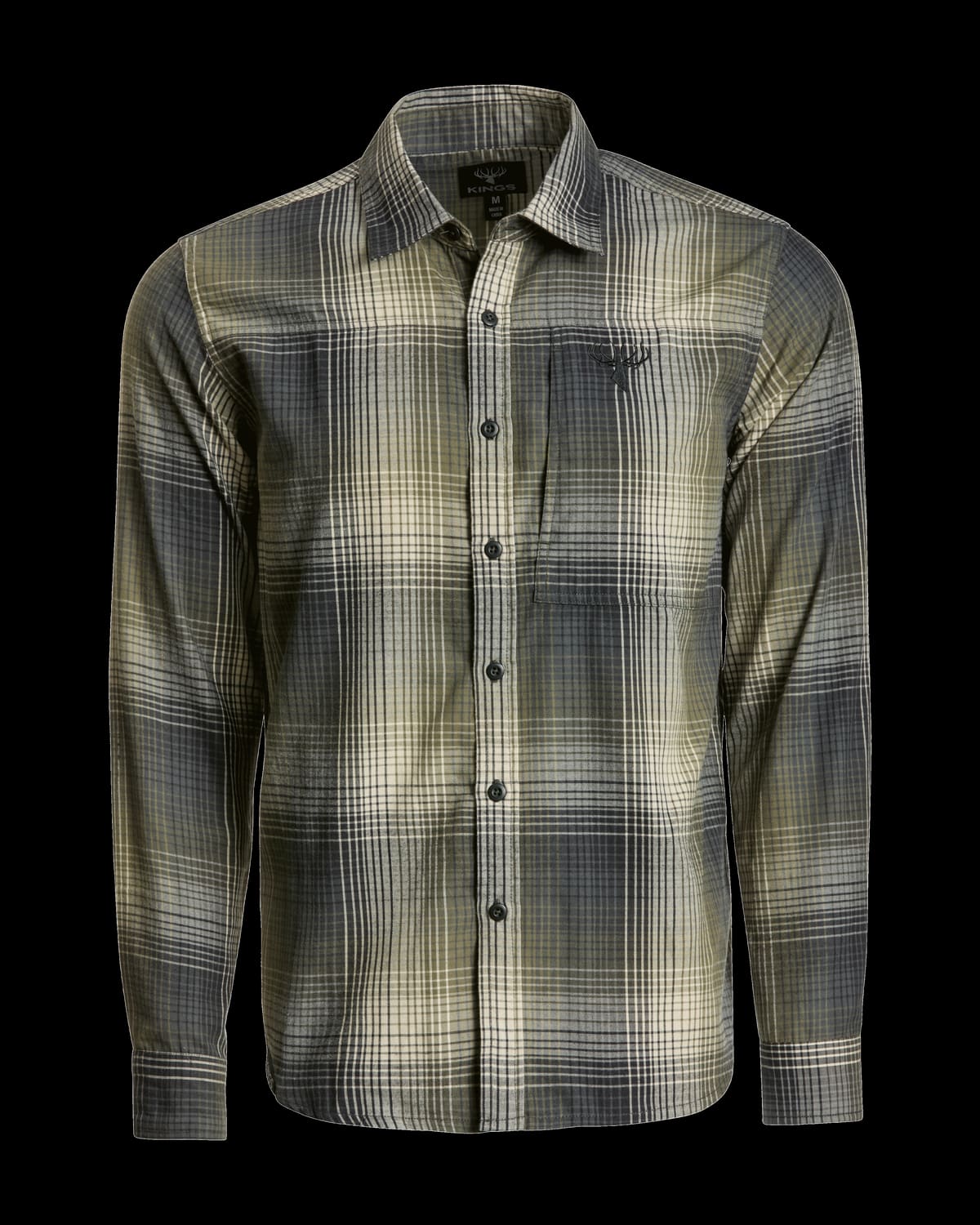 Modern Button Flannel