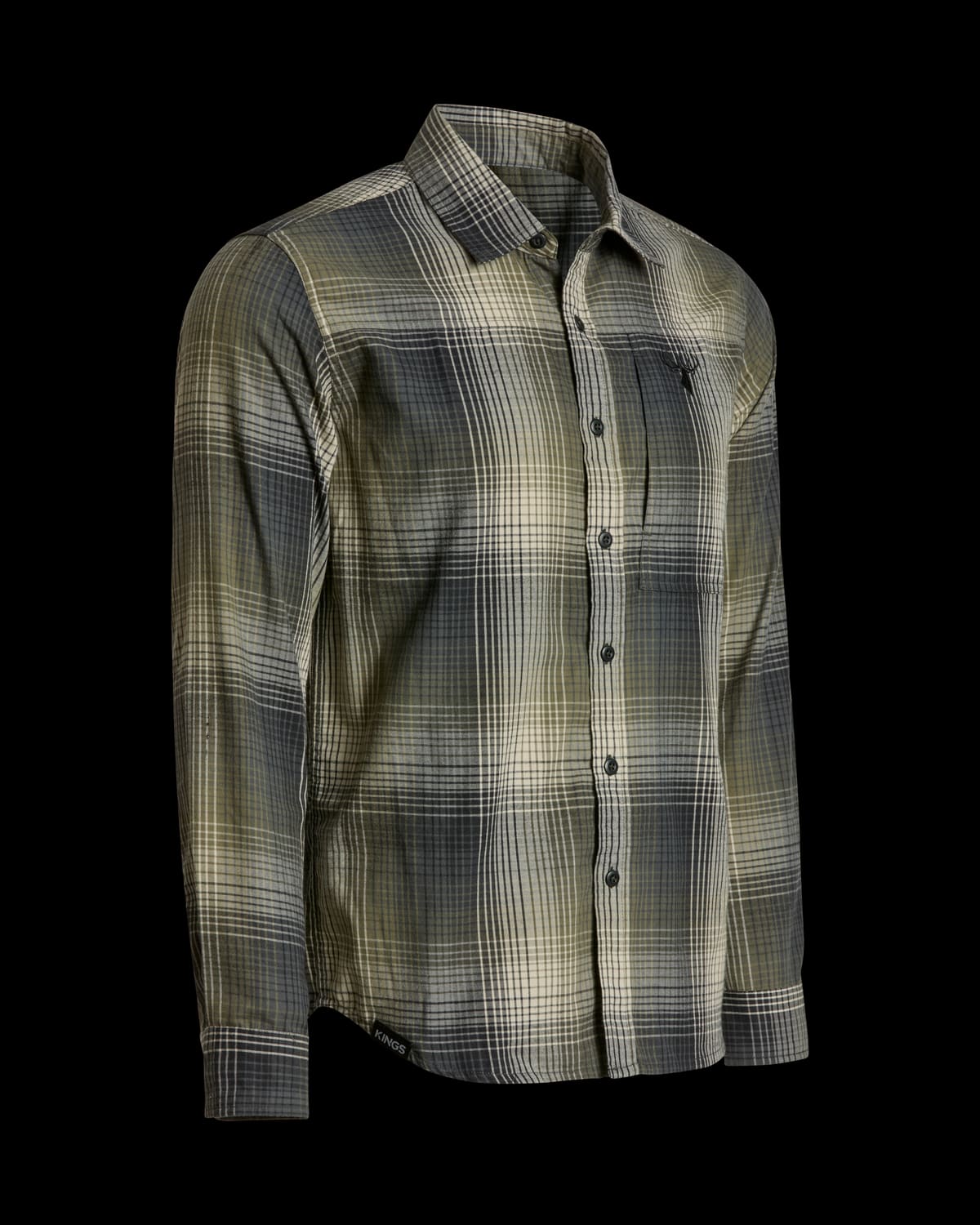 Modern Button Flannel