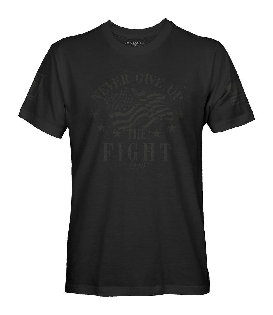 Never Give Up Stealth T-Shirt