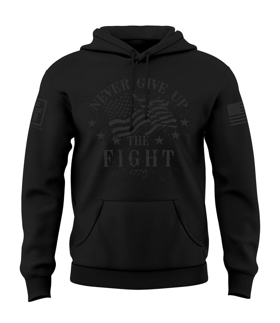 Never Give Up The Fight Stealth Sweatshirt