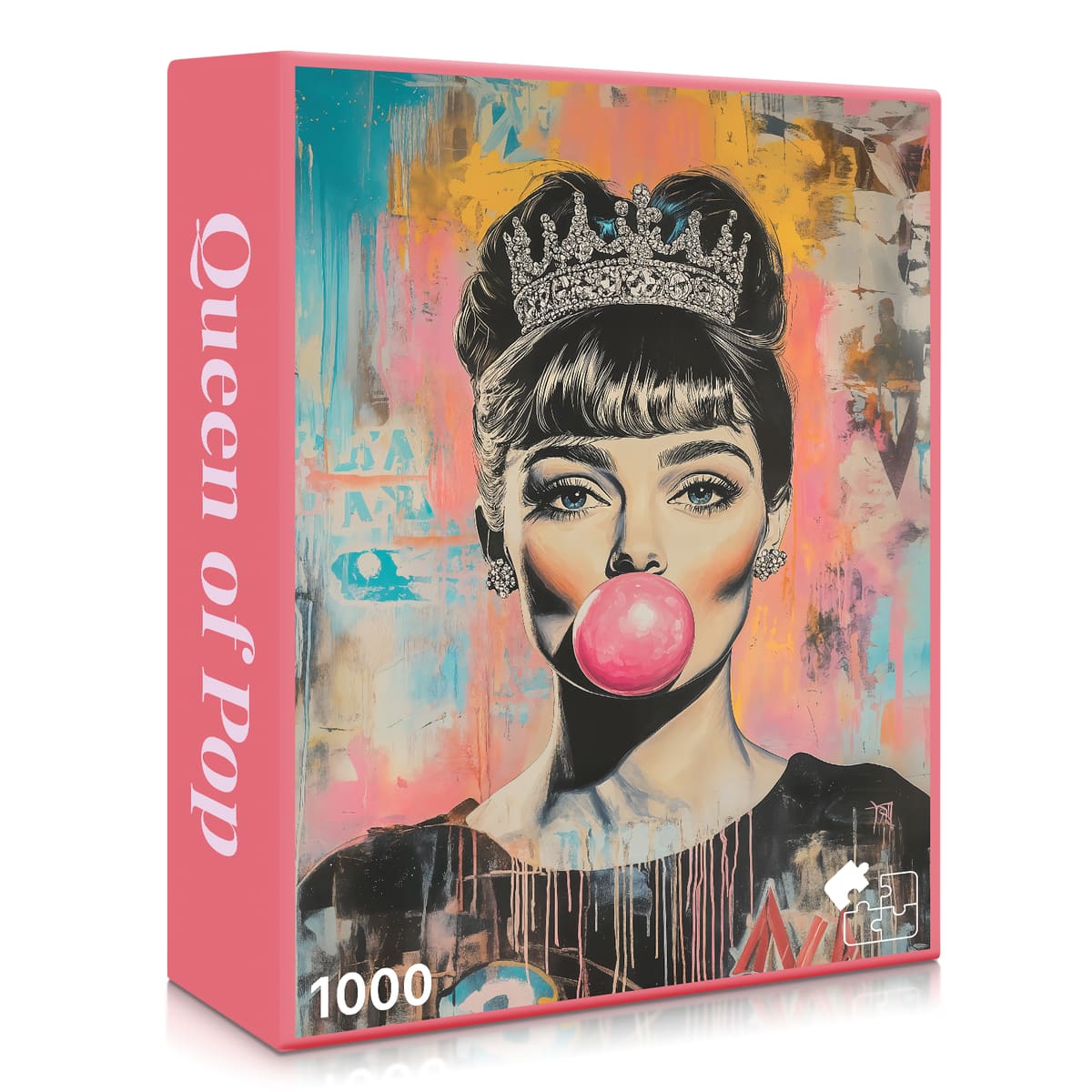 No. 04 - Queen of Pop | 1000-Piece Jigsaw Puzzle | A Sweet Sip!