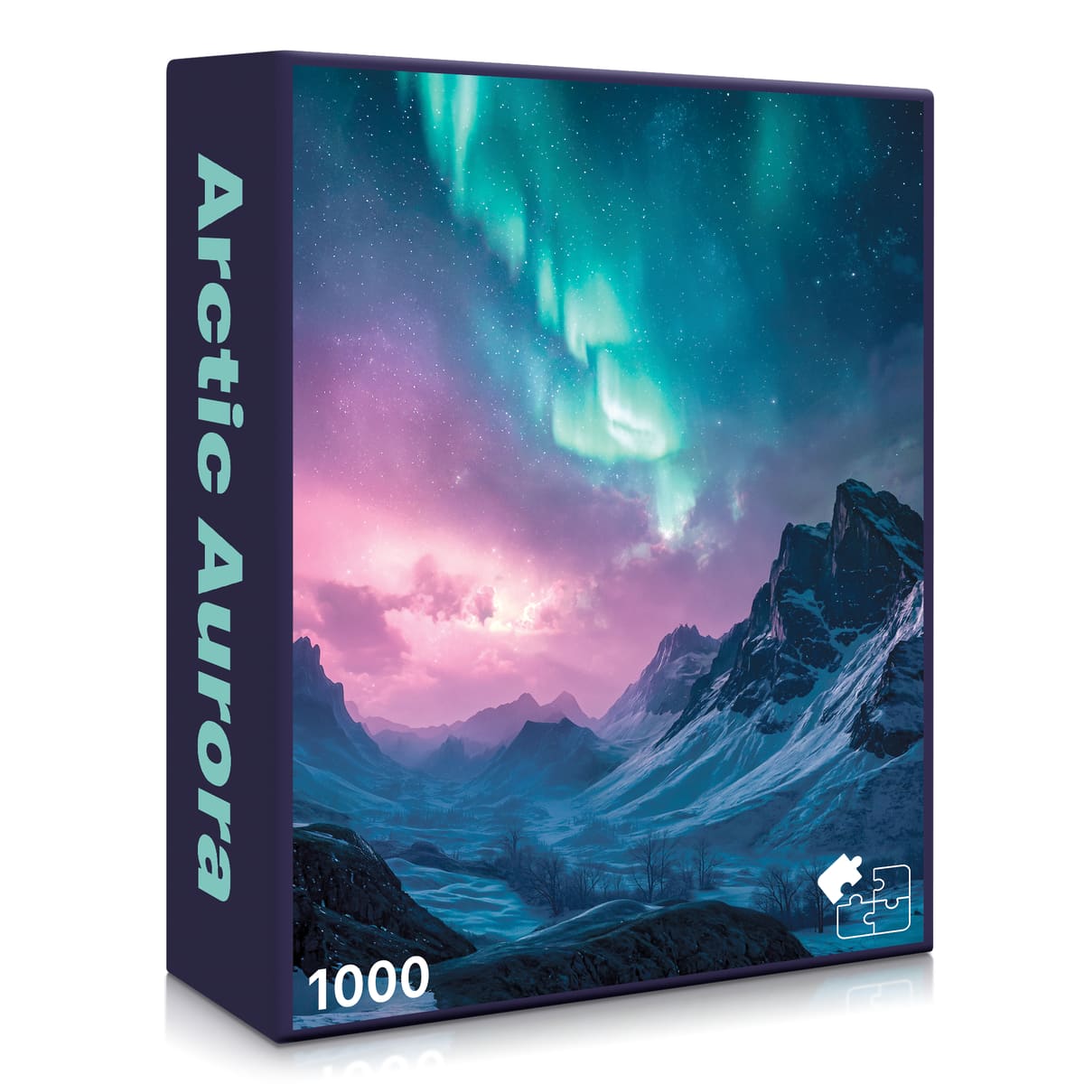 No. 07 - Arctic Aurora | 1000-Piece Jigsaw Puzzle | A Sweet Sip!
