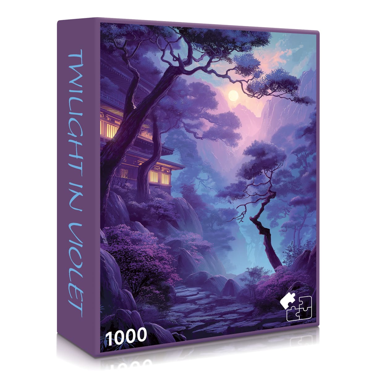No. 11 - Twilight in Violet | 1000-Piece Jigsaw Puzzle | A Sweet Sip!