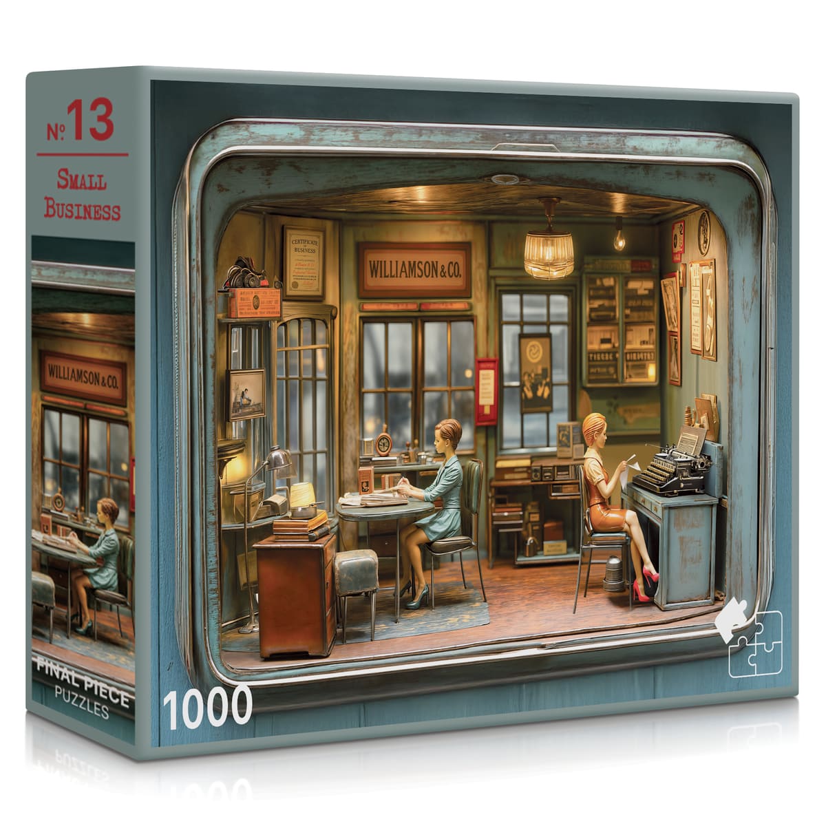 No. 13 - Small Business | 1000-Piece Jigsaw Puzzle | A Sweet Sip!