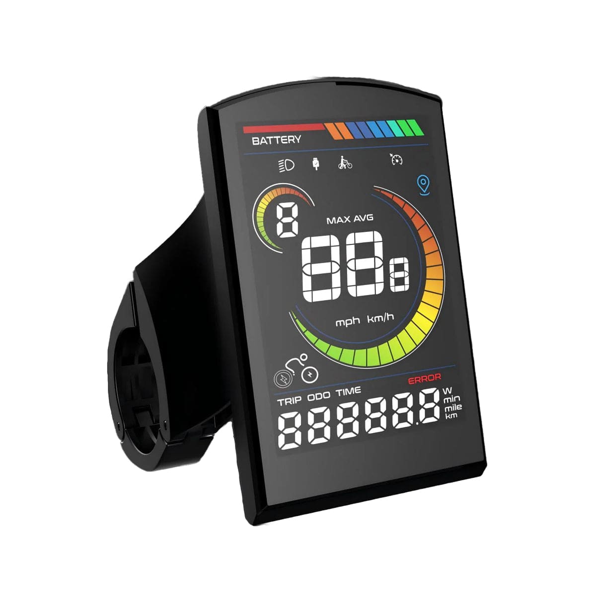 Original LCD Display(include Button) For BURCHDA E-bike