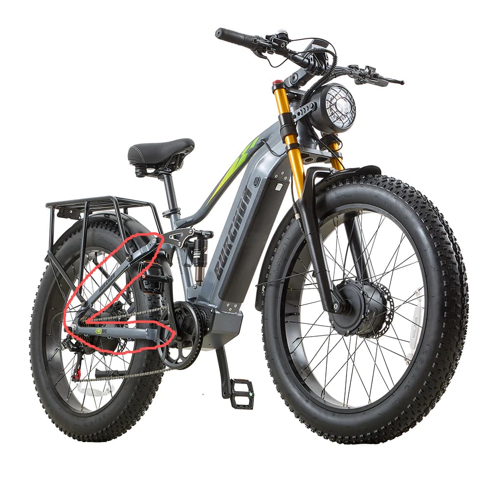 Original Rear Fork For Burchda E-bikes