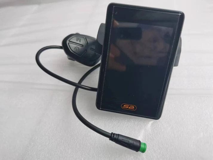 Original S2 LCD Display(include Button) For BURCHDA E-bike