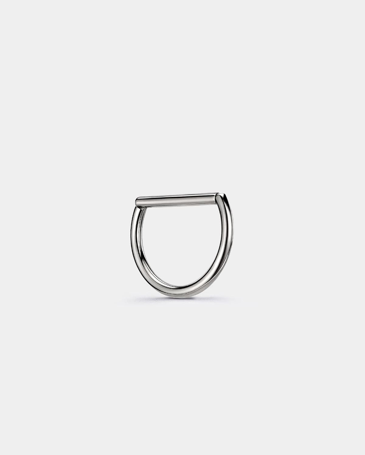 2PCS Half-Round Titanium Nipple Clicker