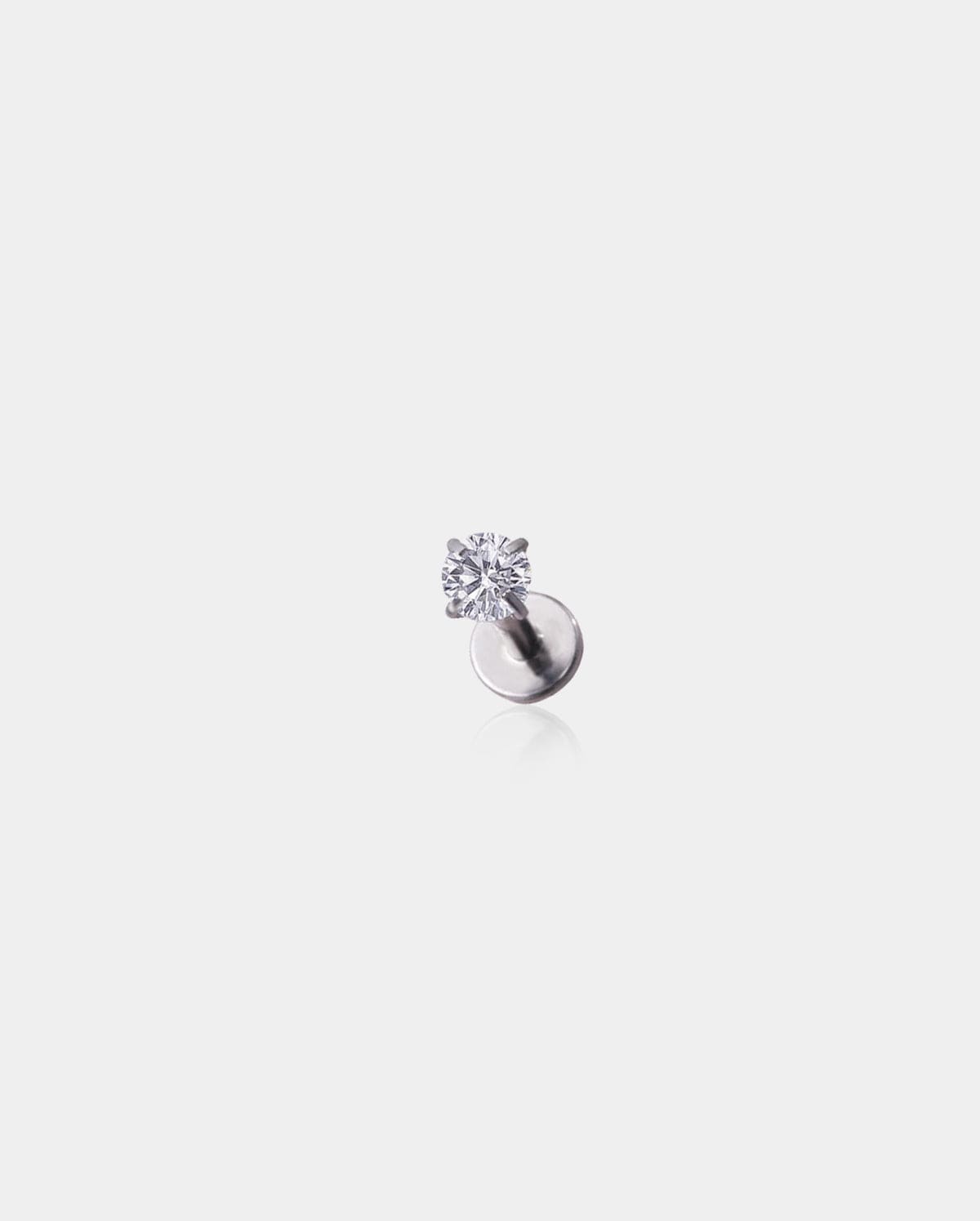 Sparkling CZ-Set Titanium Cartilage Stud