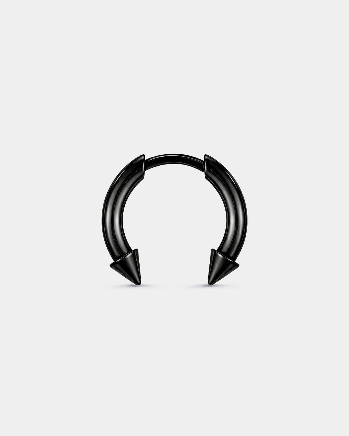 Spike Titanium Threadless Septum Ring