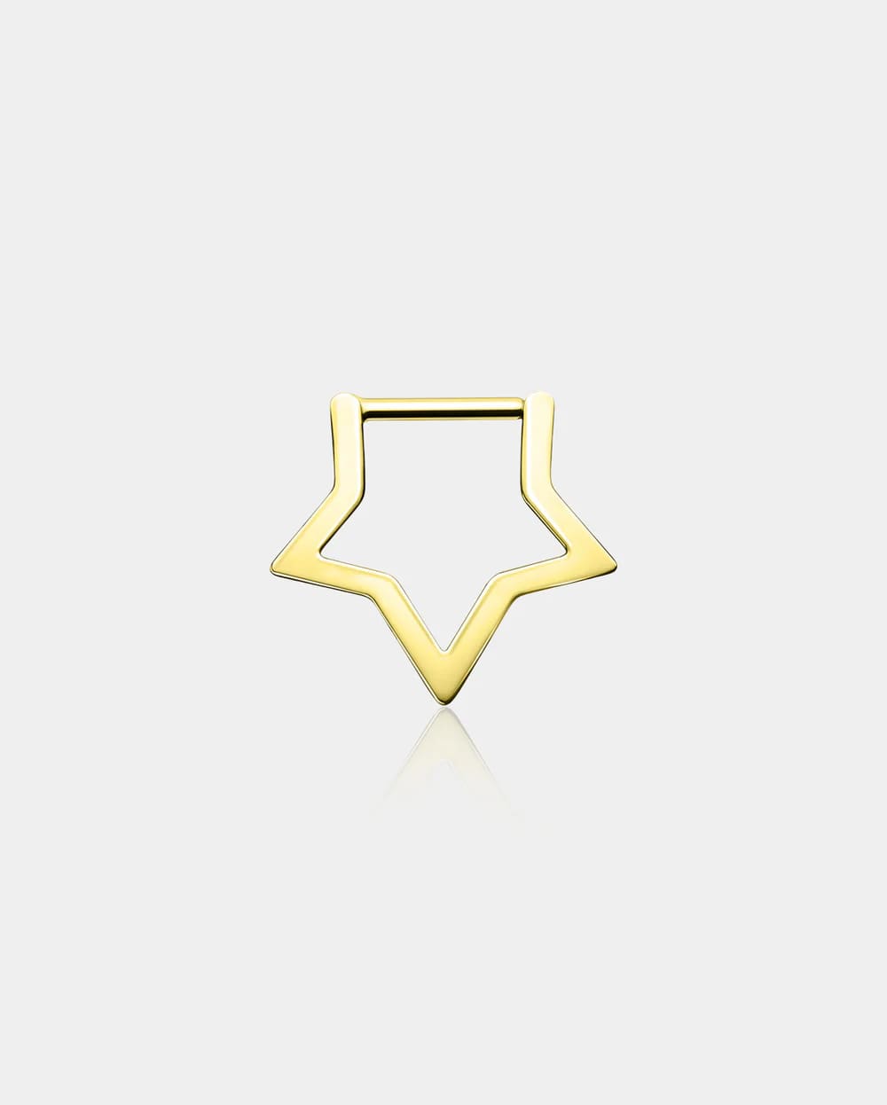 Star Clicker Septum Ring