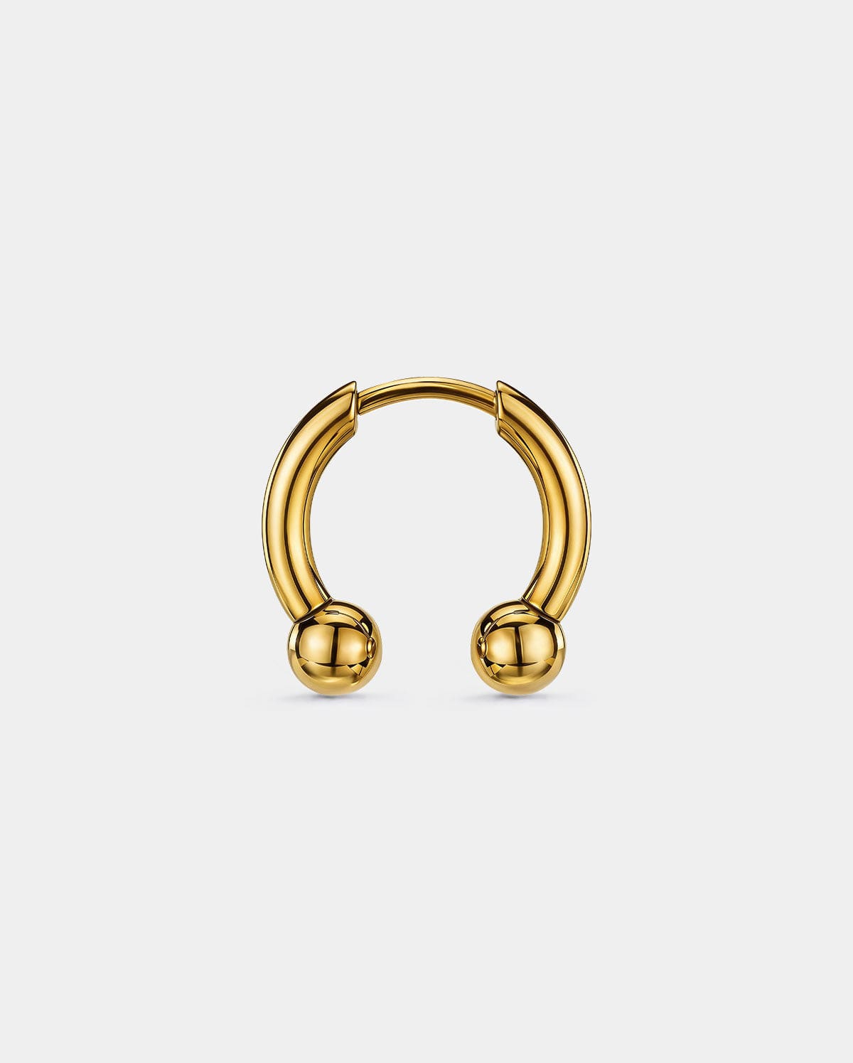 Threadless Titanium Horseshoe Septum Ring
