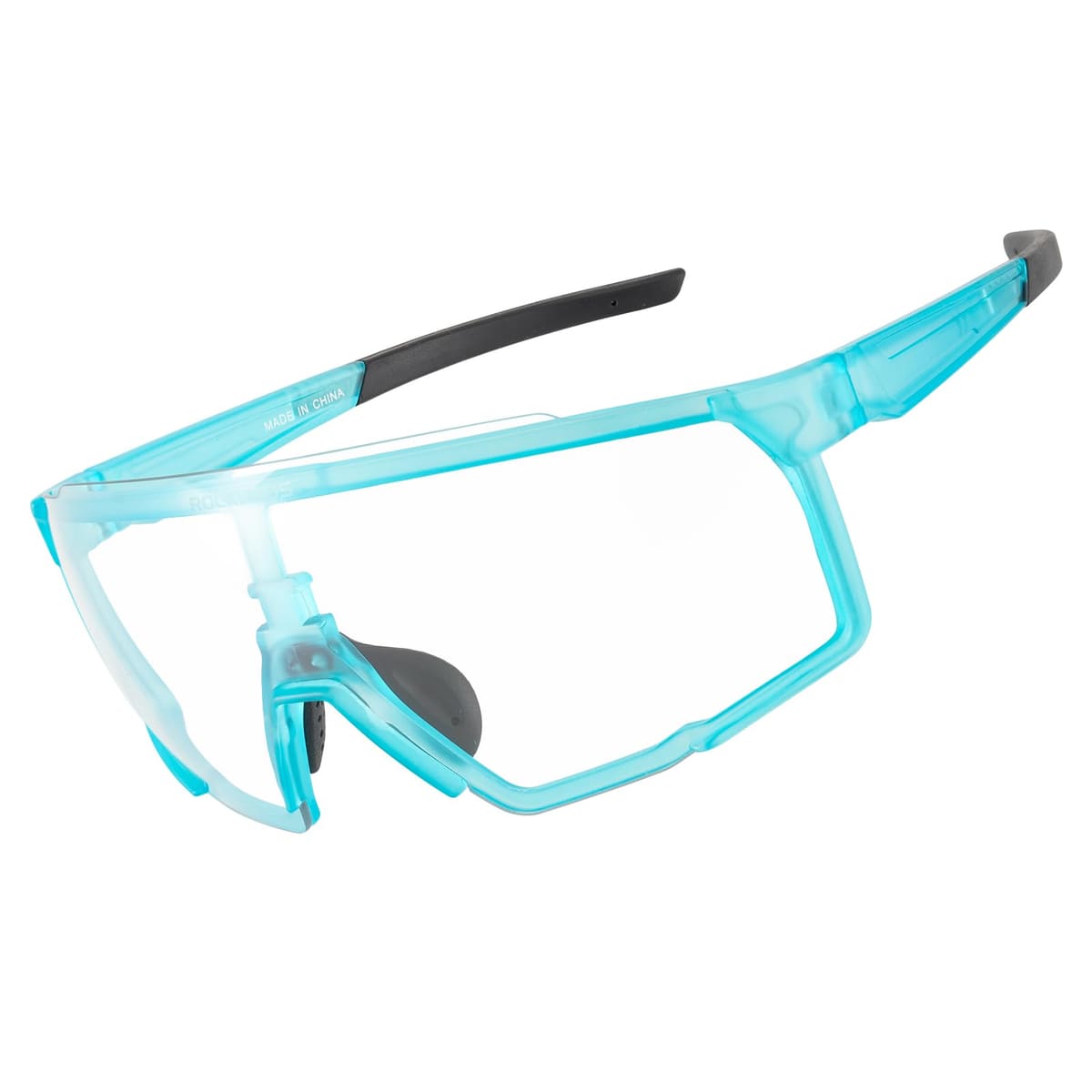 Polarised Full-Lens Sunglasses for Outdoor Sports - Blue