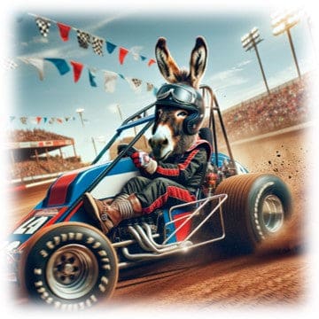 "Racer - Blue Streak (Portrait)" - ASScoozie Design on FrostBuddy Universal Buddy | A Sweet Sip