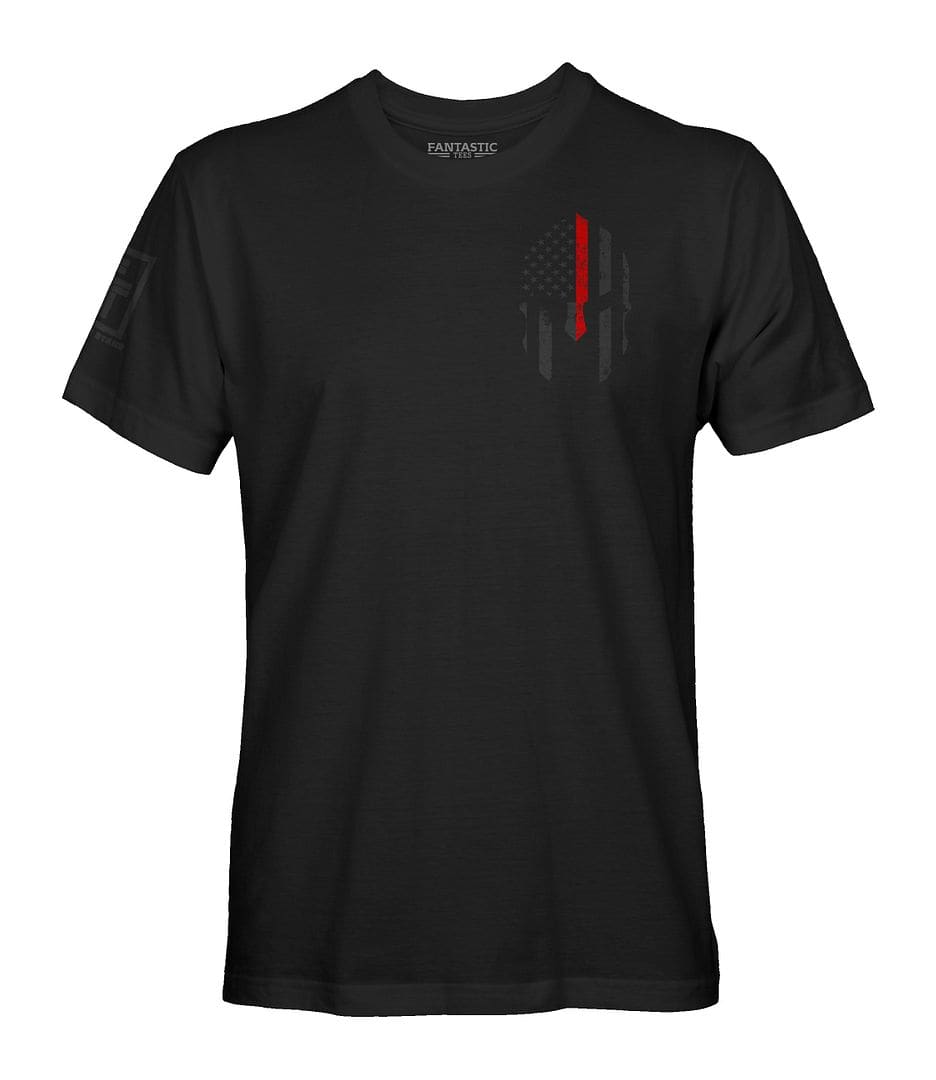 Red Line Spartan Stealth T-Shirt