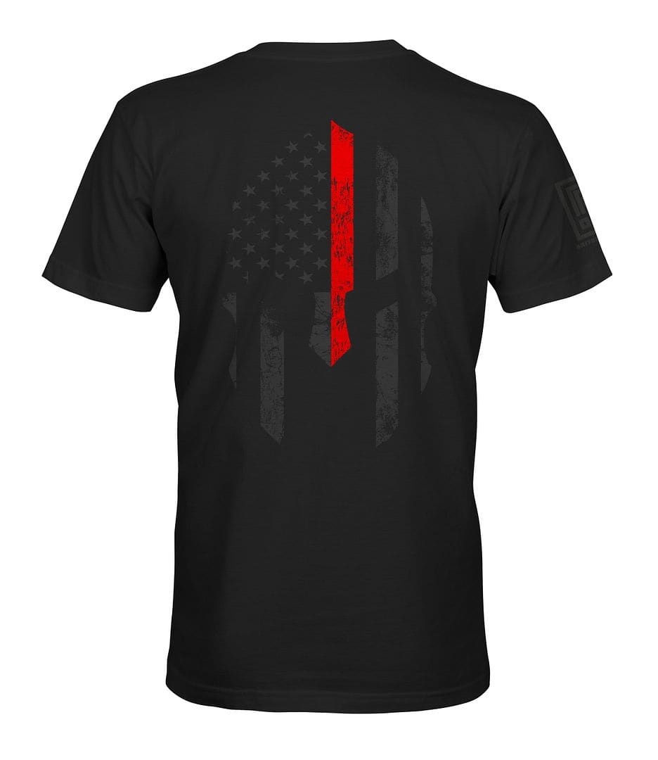 Red Line Spartan Stealth T-Shirt