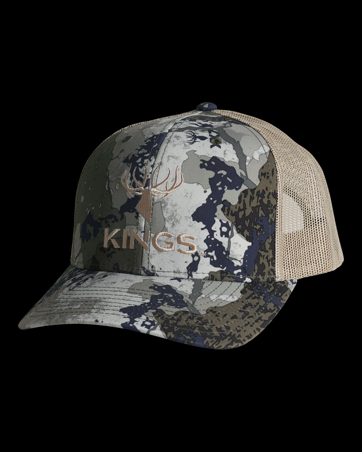 Richardson Camo Logo Snapback Cap