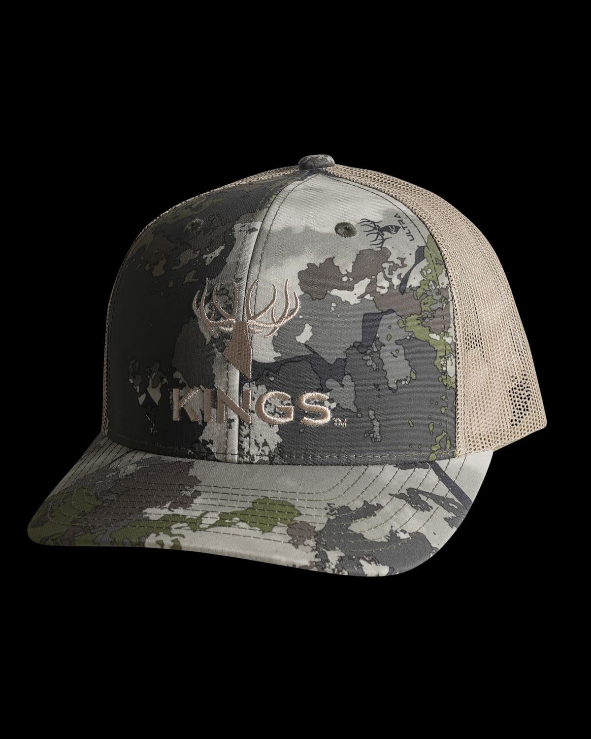Richardson Camo Logo Snapback Cap