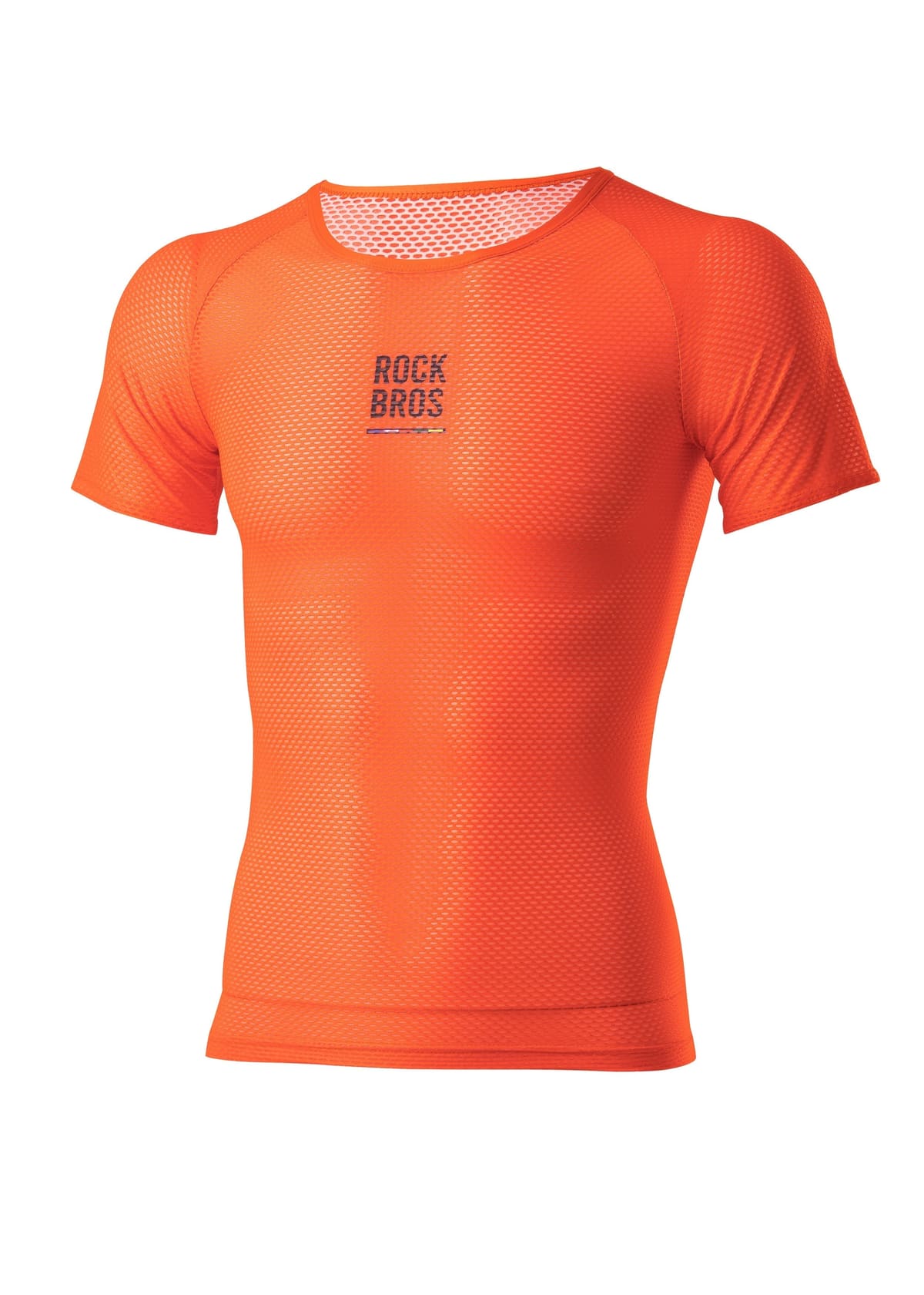 ROCKBROS Road-to-Sky Cycling Short-Sleeved Base Layer - Orange / XS