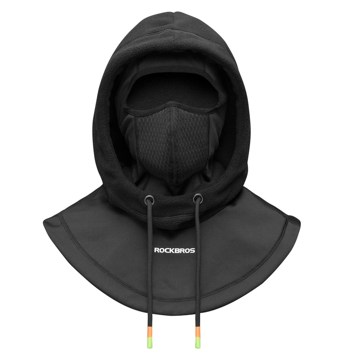 ROCKBROS Ski Balaclava Thermal Fleece Balaclava for Cold Weather Winter Men - Black