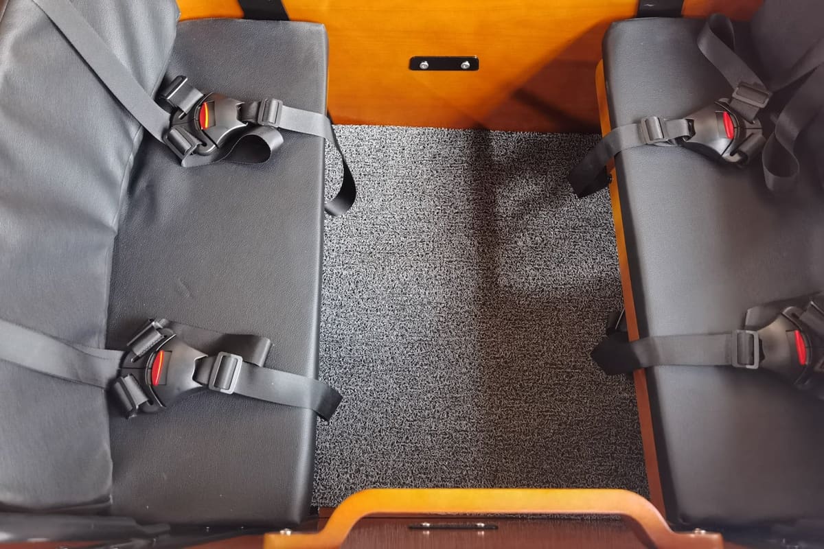 Safety Belts (4-Pack) - For Dirwin Caravan Cargo Bike