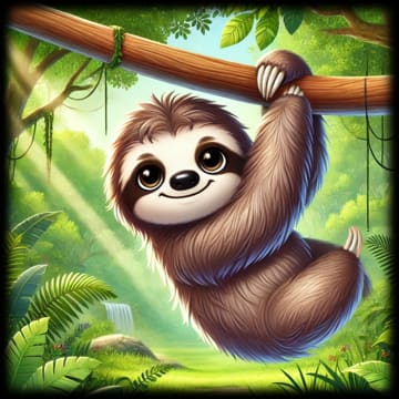 "Sloth Supreme - Waterfall Buddy" - ASScoozie Design on FrostBuddy Universal Buddy | A Sweet Sip
