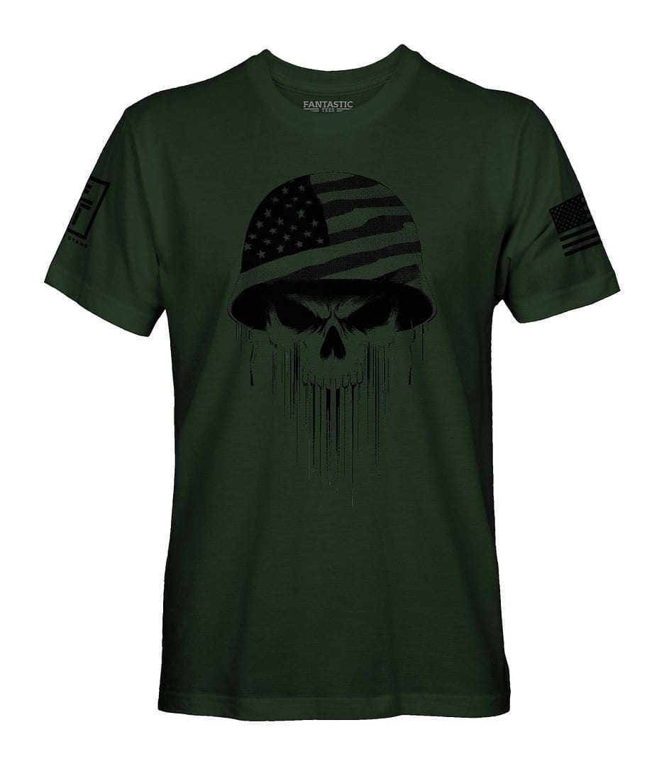 Soldier Skull T-Shirt