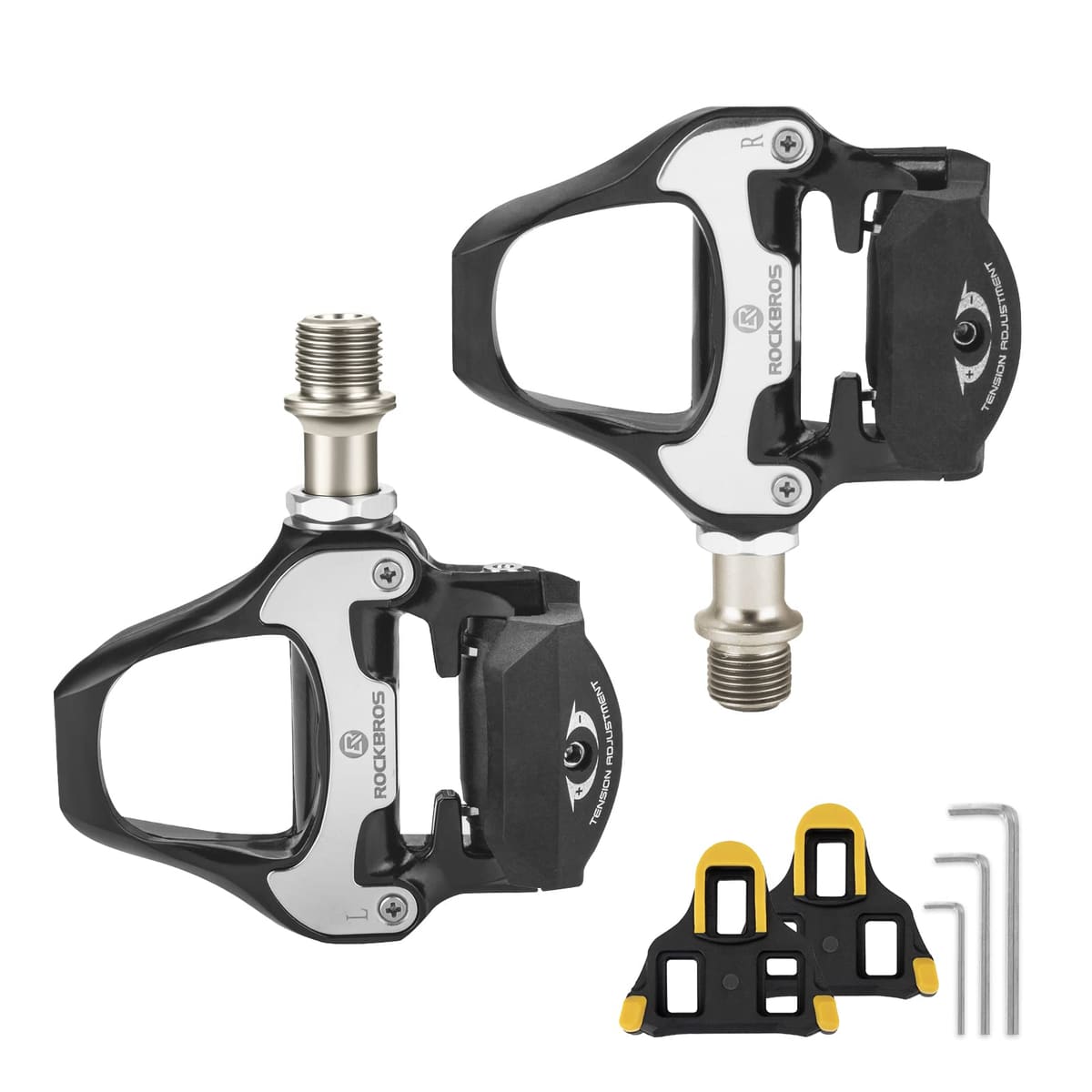 SPD-SL Road Pedals - Black-alloy body