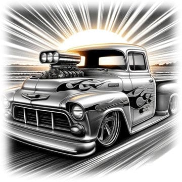 "Street Truck - Chrome Blower" - ASScoozie Design on FrostBuddy Universal Buddy | A Sweet Sip