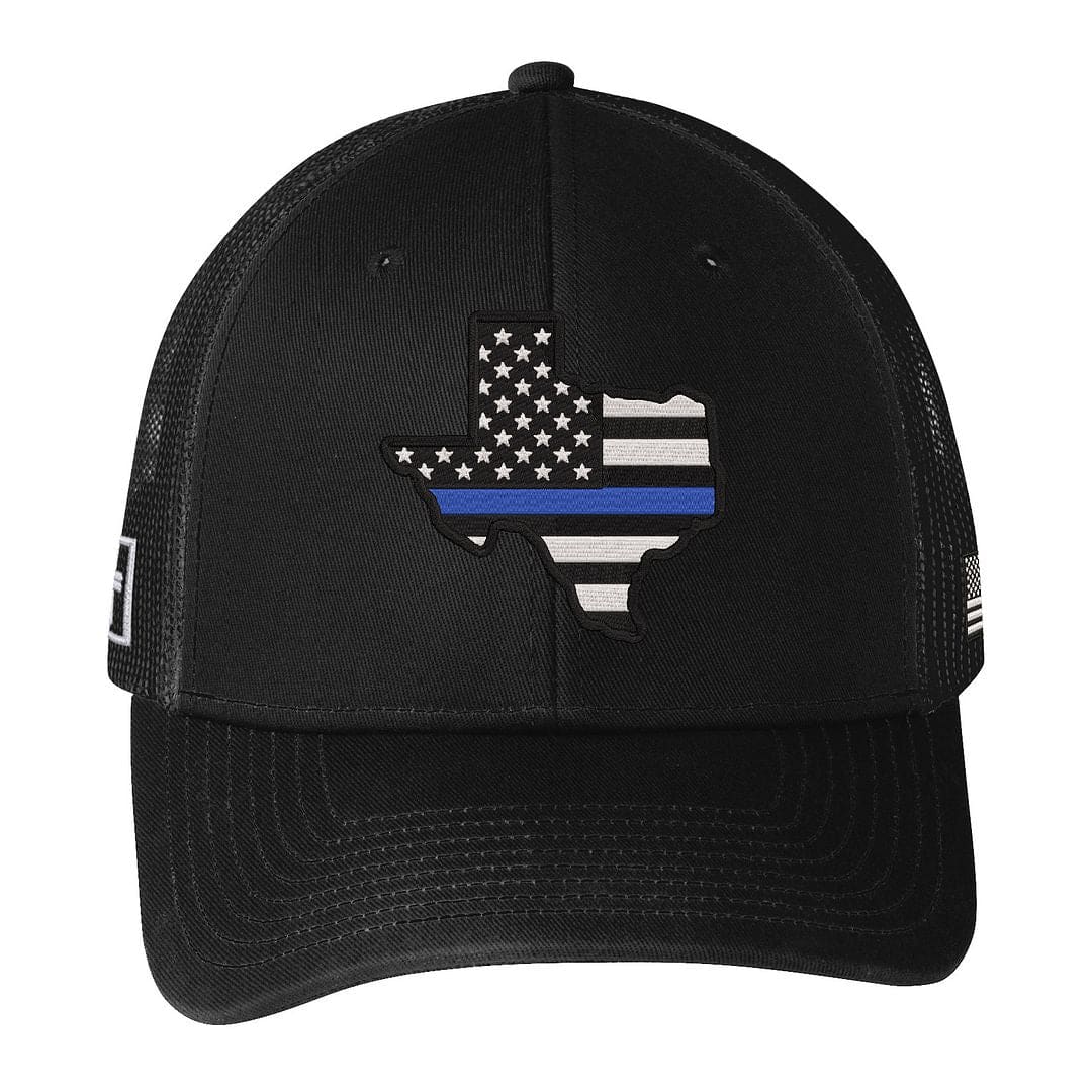 Texas Blue Line Trucker Hat