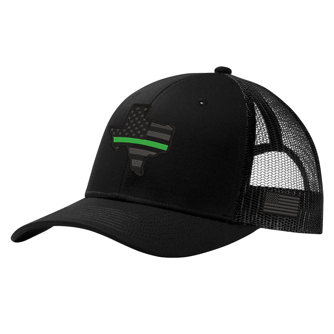 Texas Green Line Stealth Trucker Hat