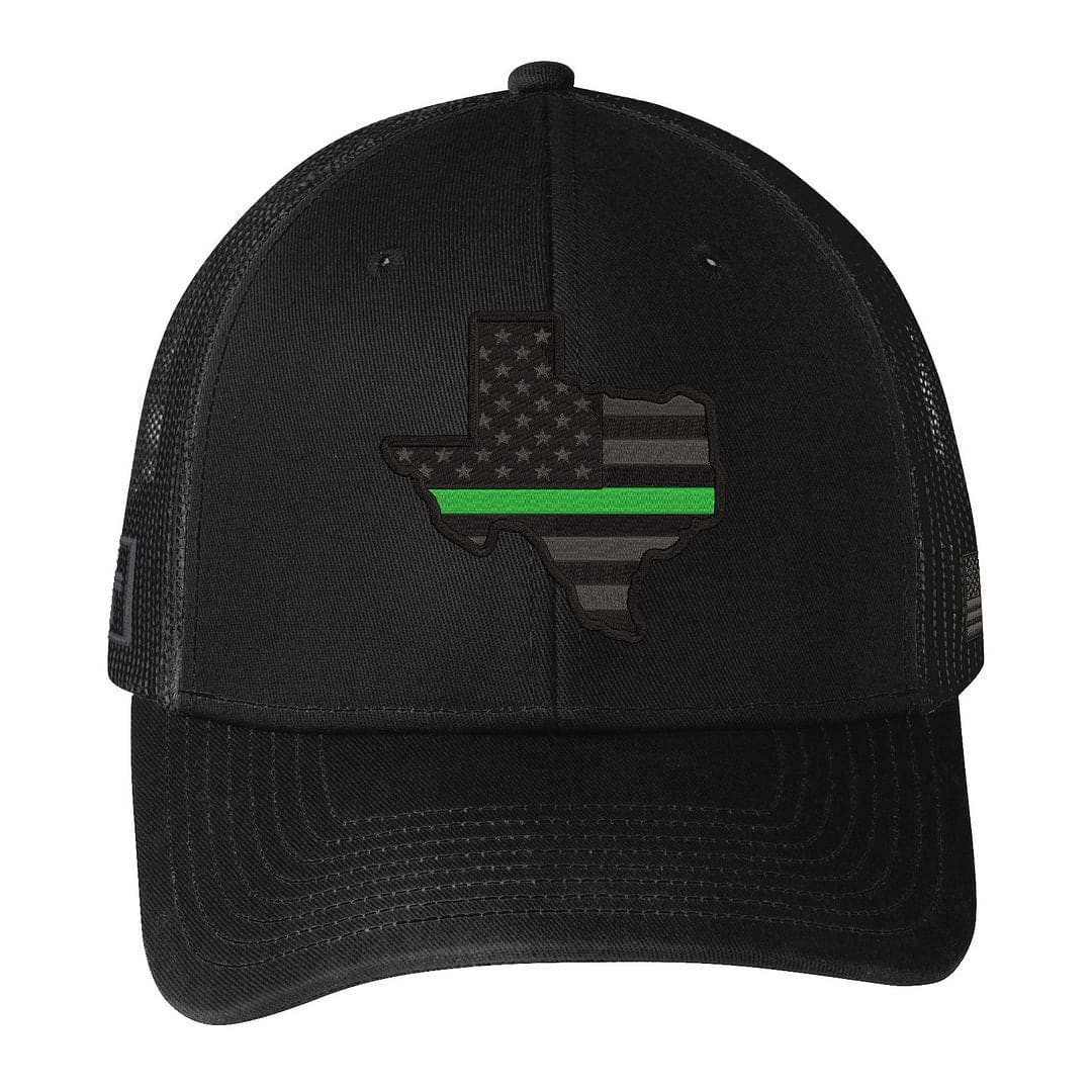 Texas Green Line Stealth Trucker Hat