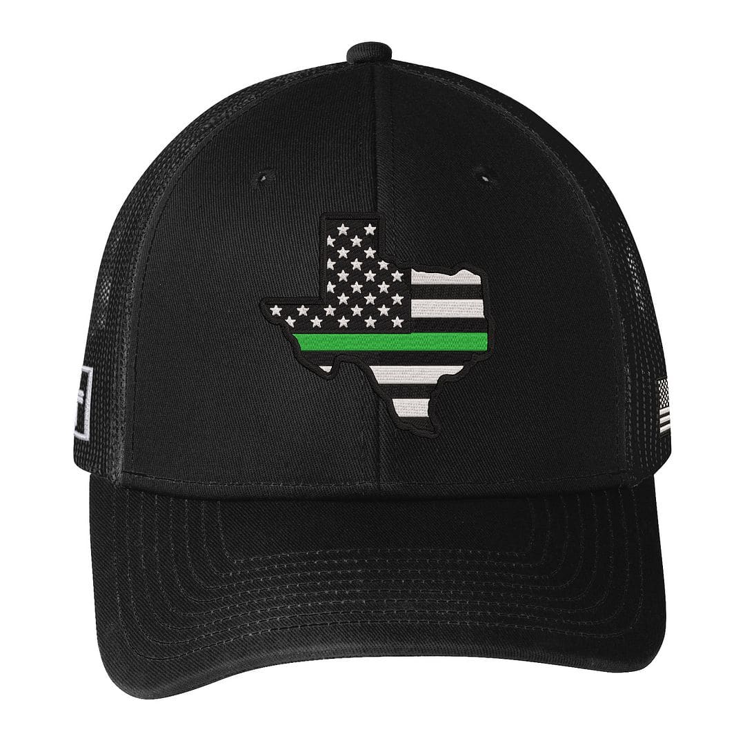 Texas Green Line Trucker Hat
