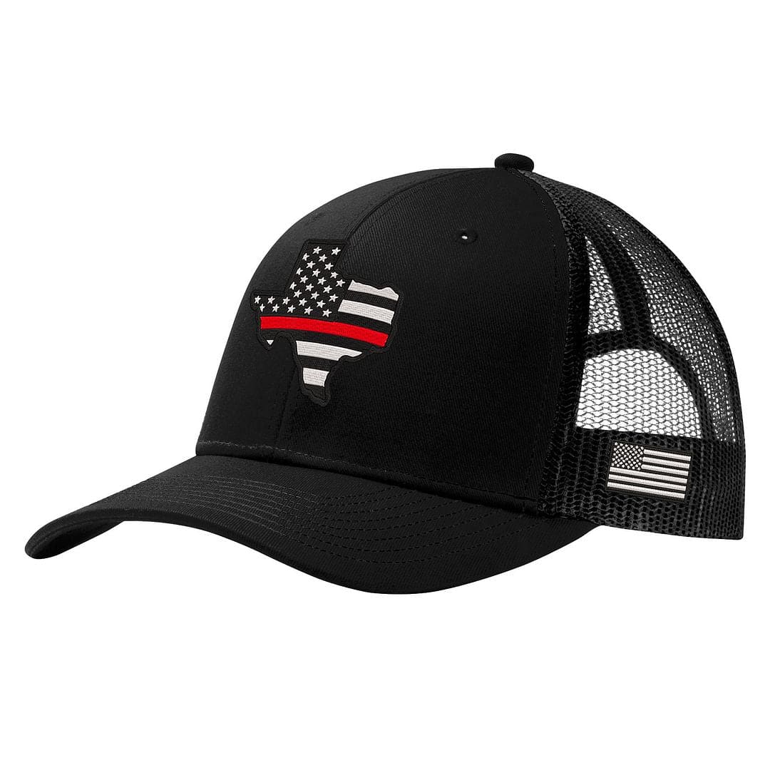 Texas Red Line Trucker Hat