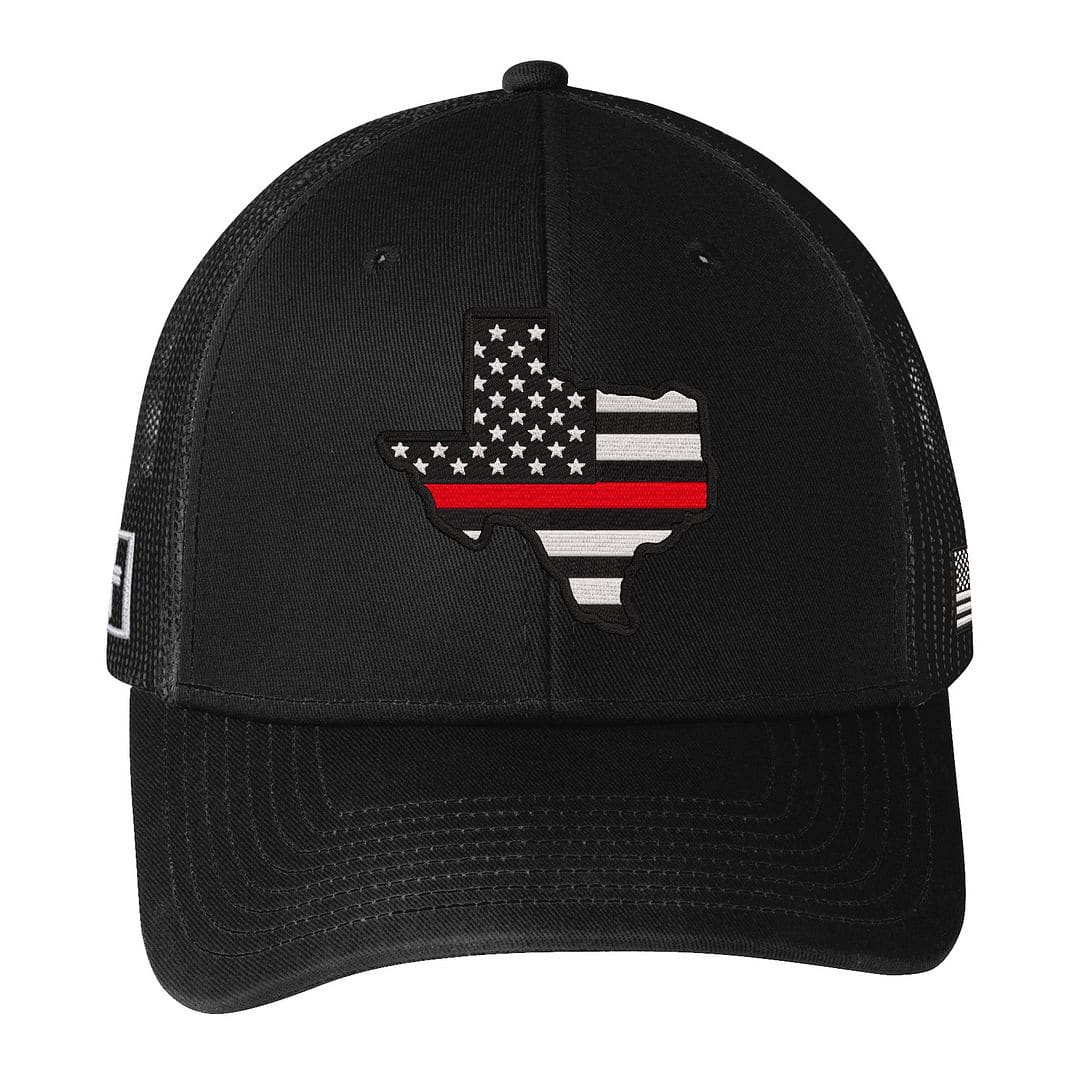 Texas Red Line Trucker Hat
