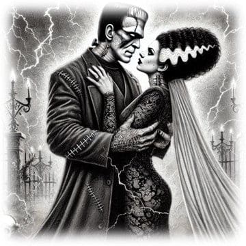 "The Frankensteins - Cemetery Gate" - ASScoozie Design on FrostBuddy Universal Buddy | A Sweet Sip