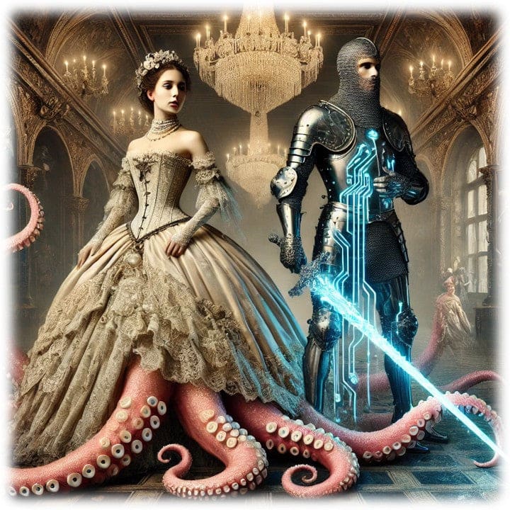 "The Imaginary Realm - Tentacle Ballroom" - ASScoozie Design on FrostBuddy Universal Buddy | A Sweet Sip