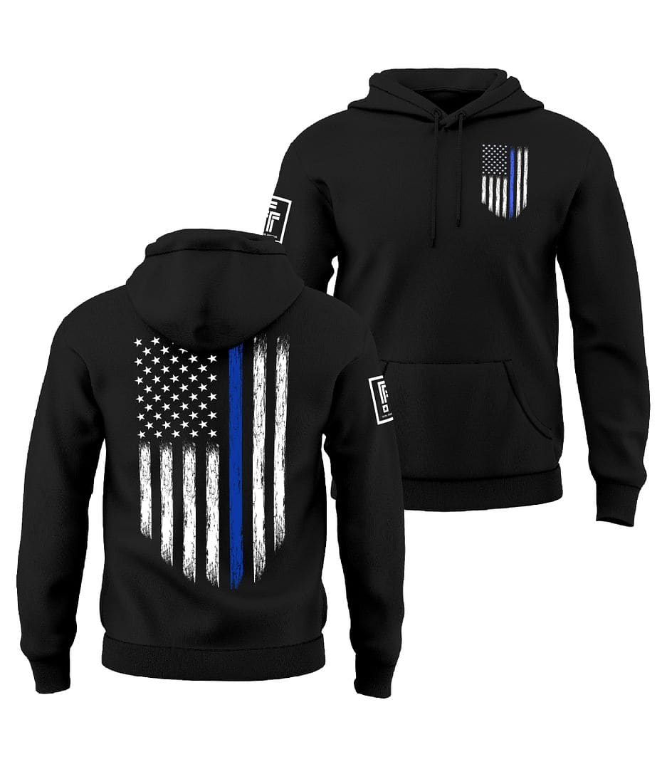 Thin Blue Line Flag Sweatshirt