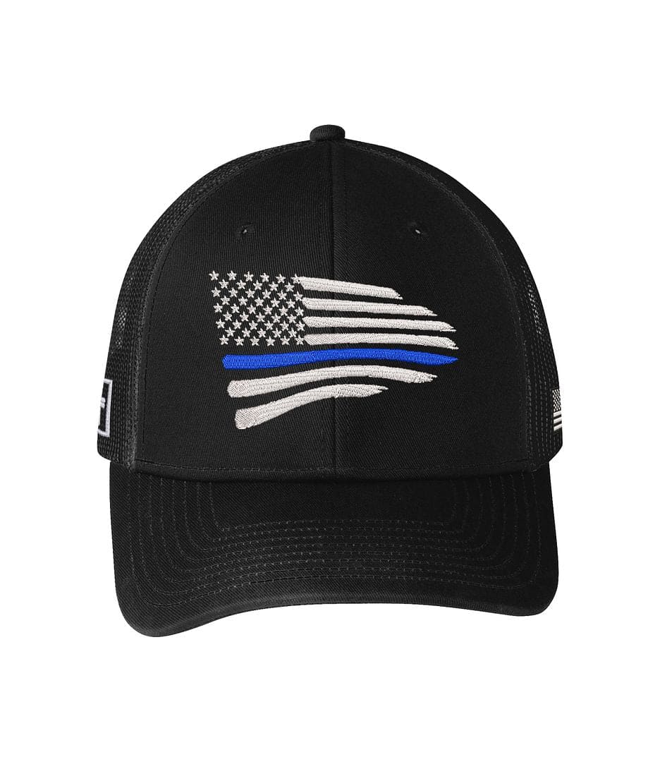 Thin Blue Line Flag Trucker Hat