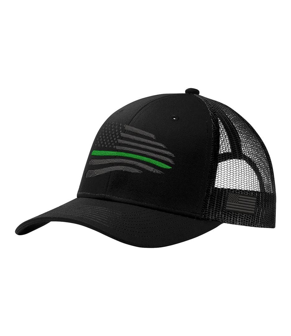 Thin Green Line Stealth Trucker Hat