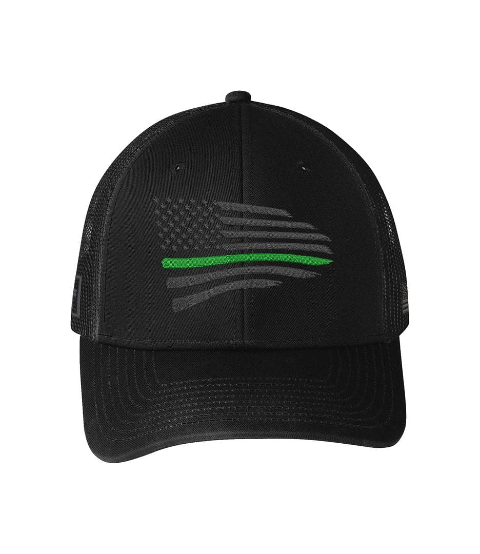 Thin Green Line Stealth Trucker Hat