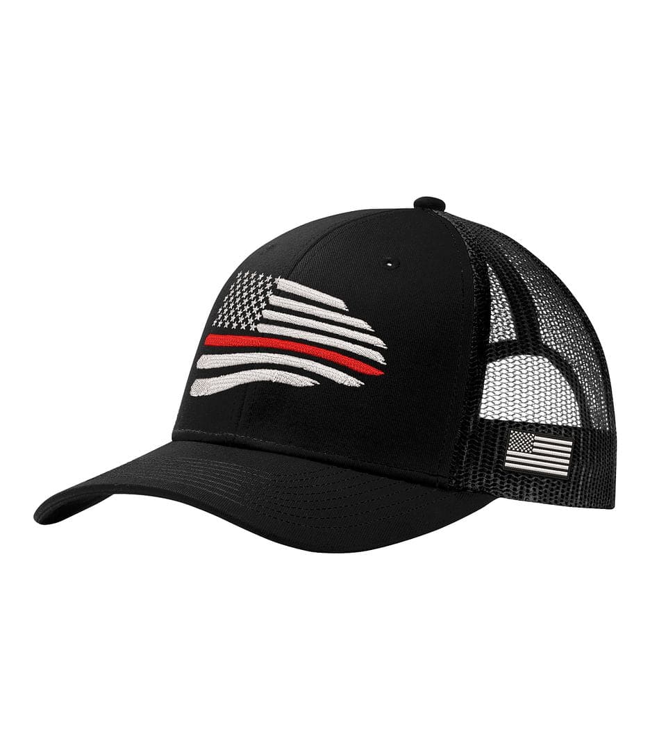 Thin Red Line Flag Trucker Hat